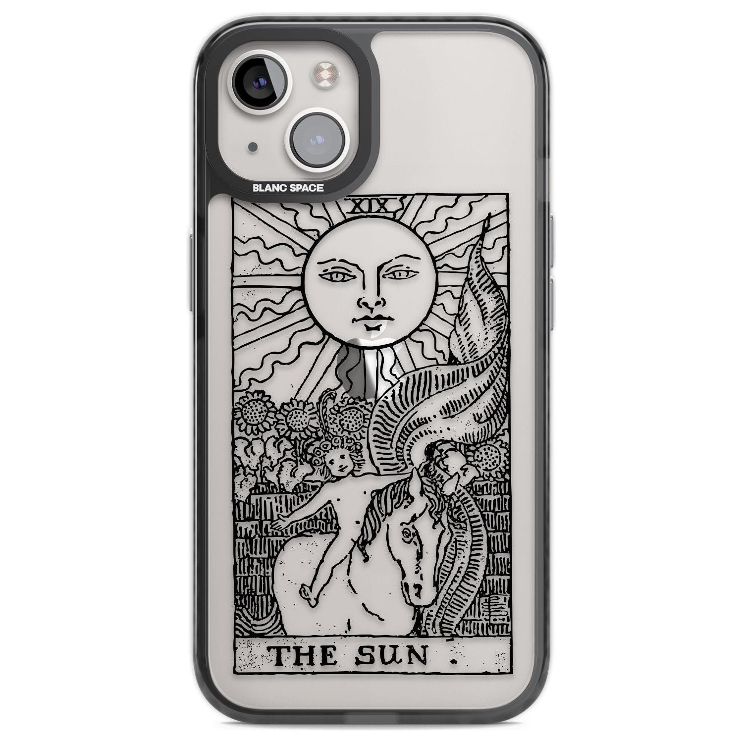 Personalised The Sun Tarot Card - Transparent
