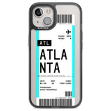 Personalised Atlanta Boarding Pass Custom Phone Case iPhone 12 / Black Impact Case,iPhone 13 / Black Impact Case,iPhone 12 Pro / Black Impact Case,iPhone 14 / Black Impact Case,iPhone 15 Plus / Black Impact Case,iPhone 15 / Black Impact Case Blanc Space