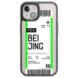 Personalised Beijing Boarding Pass Custom Phone Case iPhone 12 / Black Impact Case,iPhone 13 / Black Impact Case,iPhone 12 Pro / Black Impact Case,iPhone 14 / Black Impact Case,iPhone 15 Plus / Black Impact Case,iPhone 15 / Black Impact Case Blanc Space