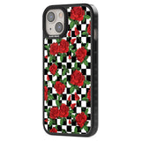 Checkered Pattern & Red Roses Phone Case iPhone 15 Pro Max / Black Impact Case,iPhone 15 Plus / Black Impact Case,iPhone 15 Pro / Black Impact Case,iPhone 15 / Black Impact Case,iPhone 15 Pro Max / Impact Case,iPhone 15 Plus / Impact Case,iPhone 15 Pro / Impact Case,iPhone 15 / Impact Case,iPhone 15 Pro Max / Magsafe Black Impact Case,iPhone 15 Plus / Magsafe Black Impact Case,iPhone 15 Pro / Magsafe Black Impact Case,iPhone 15 / Magsafe Black Impact Case,iPhone 14 Pro Max / Black Impact Case,iPhone 14 Plus