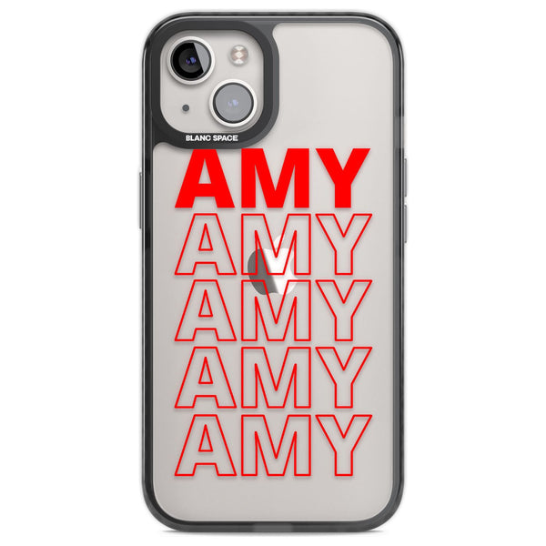 Personalised Bold Name Repeat