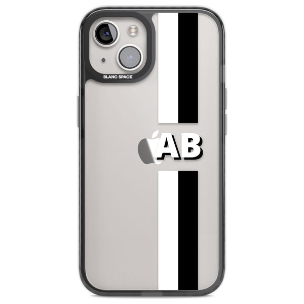 Personalised Bold Two Stripe Name