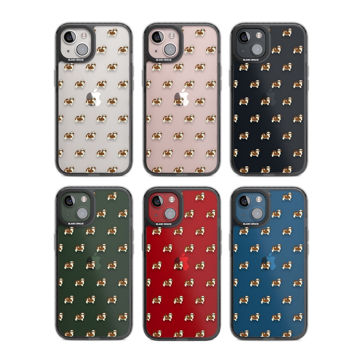 Shih Tzu Pattern Clear