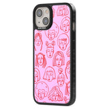 Girl Portrait Doodles in Pink & Red Phone Case iPhone 15 Pro Max / Black Impact Case,iPhone 15 Plus / Black Impact Case,iPhone 15 Pro / Black Impact Case,iPhone 15 / Black Impact Case,iPhone 15 Pro Max / Impact Case,iPhone 15 Plus / Impact Case,iPhone 15 Pro / Impact Case,iPhone 15 / Impact Case,iPhone 15 Pro Max / Magsafe Black Impact Case,iPhone 15 Plus / Magsafe Black Impact Case,iPhone 15 Pro / Magsafe Black Impact Case,iPhone 15 / Magsafe Black Impact Case,iPhone 14 Pro Max / Black Impact Case,iPhone 1