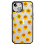 Sunflowers Transparent Pattern