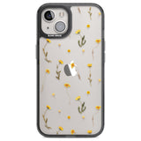 Mixed Yellow Flowers - Dried Flower-Inspired Phone Case iPhone 12 / Black Impact Case,iPhone 13 / Black Impact Case,iPhone 12 Pro / Black Impact Case,iPhone 14 / Black Impact Case,iPhone 15 Plus / Black Impact Case,iPhone 15 / Black Impact Case Blanc Space