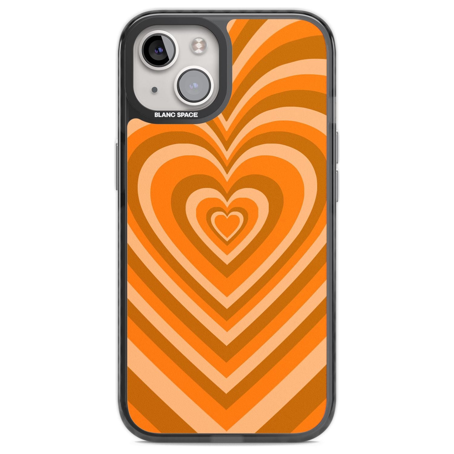 Orange Heart Illusion