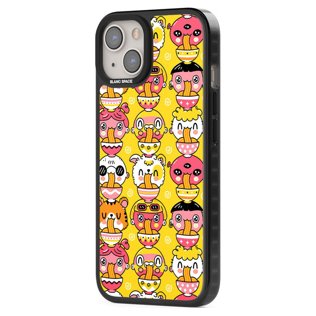 Ramen Noodle Kawaii Pattern