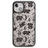 Leafy Bears Phone Case iPhone 12 / Black Impact Case,iPhone 13 / Black Impact Case,iPhone 12 Pro / Black Impact Case,iPhone 14 / Black Impact Case,iPhone 15 Plus / Black Impact Case,iPhone 15 / Black Impact Case Blanc Space