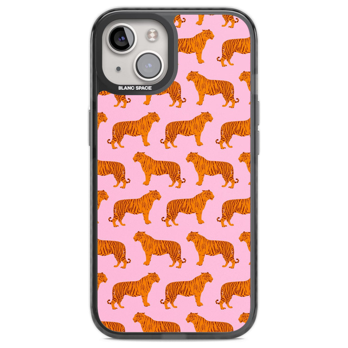 Tigers on Pink Pattern