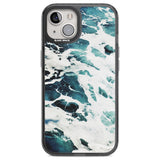 Ocean Waves Photograph Phone Case iPhone 12 / Black Impact Case,iPhone 13 / Black Impact Case,iPhone 12 Pro / Black Impact Case,iPhone 14 / Black Impact Case,iPhone 15 Plus / Black Impact Case,iPhone 15 / Black Impact Case Blanc Space