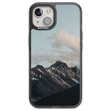 Mountain Range Phone Case iPhone 12 / Black Impact Case,iPhone 13 / Black Impact Case,iPhone 12 Pro / Black Impact Case,iPhone 14 / Black Impact Case,iPhone 15 Plus / Black Impact Case,iPhone 15 / Black Impact Case Blanc Space