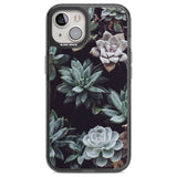 Mixed Succulents - Real Botanical Photographs Phone Case iPhone 12 / Black Impact Case,iPhone 13 / Black Impact Case,iPhone 12 Pro / Black Impact Case,iPhone 14 / Black Impact Case,iPhone 15 Plus / Black Impact Case,iPhone 15 / Black Impact Case Blanc Space