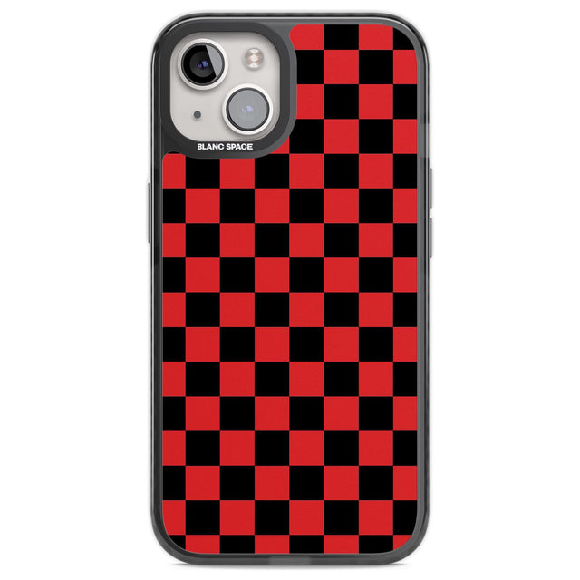 Red Black Checkered