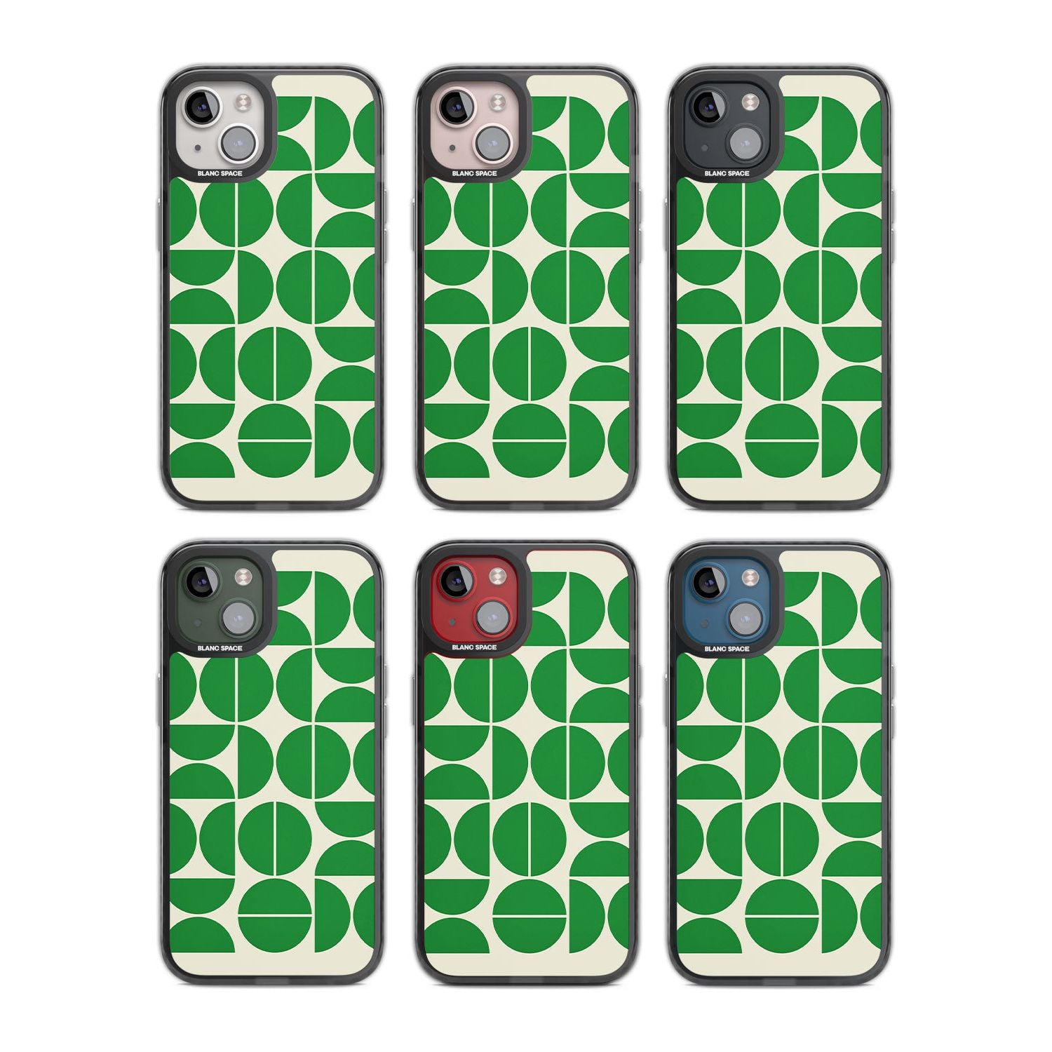 White Stars on Clear Phone Case for iPhone 14