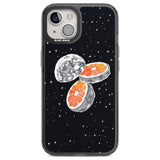 Blood Orange Moon Phone Case iPhone 13 / Black Impact Case,iPhone 14 / Black Impact Case,iPhone 15 / Black Impact Case,iPhone 15 Plus / Black Impact Case Blanc Space