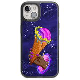 Interdimensional Ice Cream Phone Case iPhone 13 / Black Impact Case,iPhone 12 Pro / Black Impact Case,iPhone 12 / Black Impact Case,iPhone 14 / Black Impact Case,iPhone 15 Plus / Black Impact Case,iPhone 15 / Black Impact Case Blanc Space