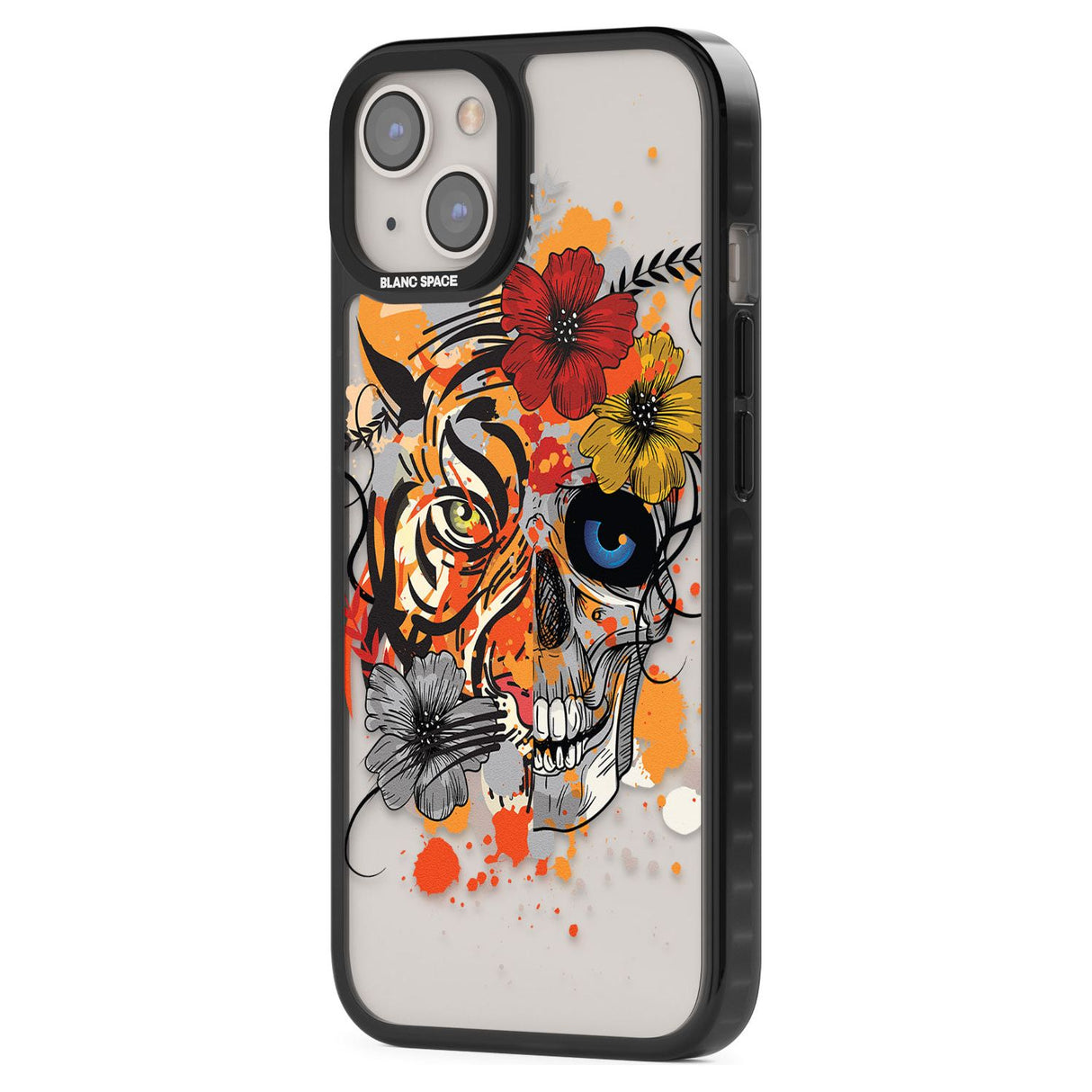 Sugar Skull Tiger Floral