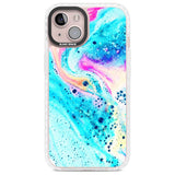 Ocean White Bath Bomb Phone Case iPhone 13 / Impact Case,iPhone 14 / Impact Case,iPhone 15 Plus / Impact Case,iPhone 15 / Impact Case Blanc Space