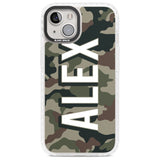 Personalised Classic Green Camo Custom Phone Case iPhone 13 / Impact Case,iPhone 14 / Impact Case,iPhone 15 Plus / Impact Case,iPhone 15 / Impact Case Blanc Space