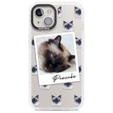 Personalised Burmese Cat Photo Custom Phone Case iPhone 13 / Impact Case,iPhone 14 / Impact Case,iPhone 15 Plus / Impact Case,iPhone 15 / Impact Case Blanc Space