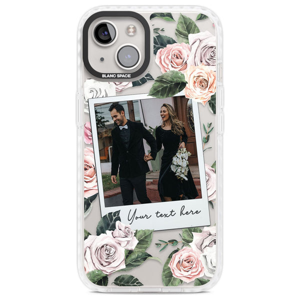 Personalised Floral Polaroid