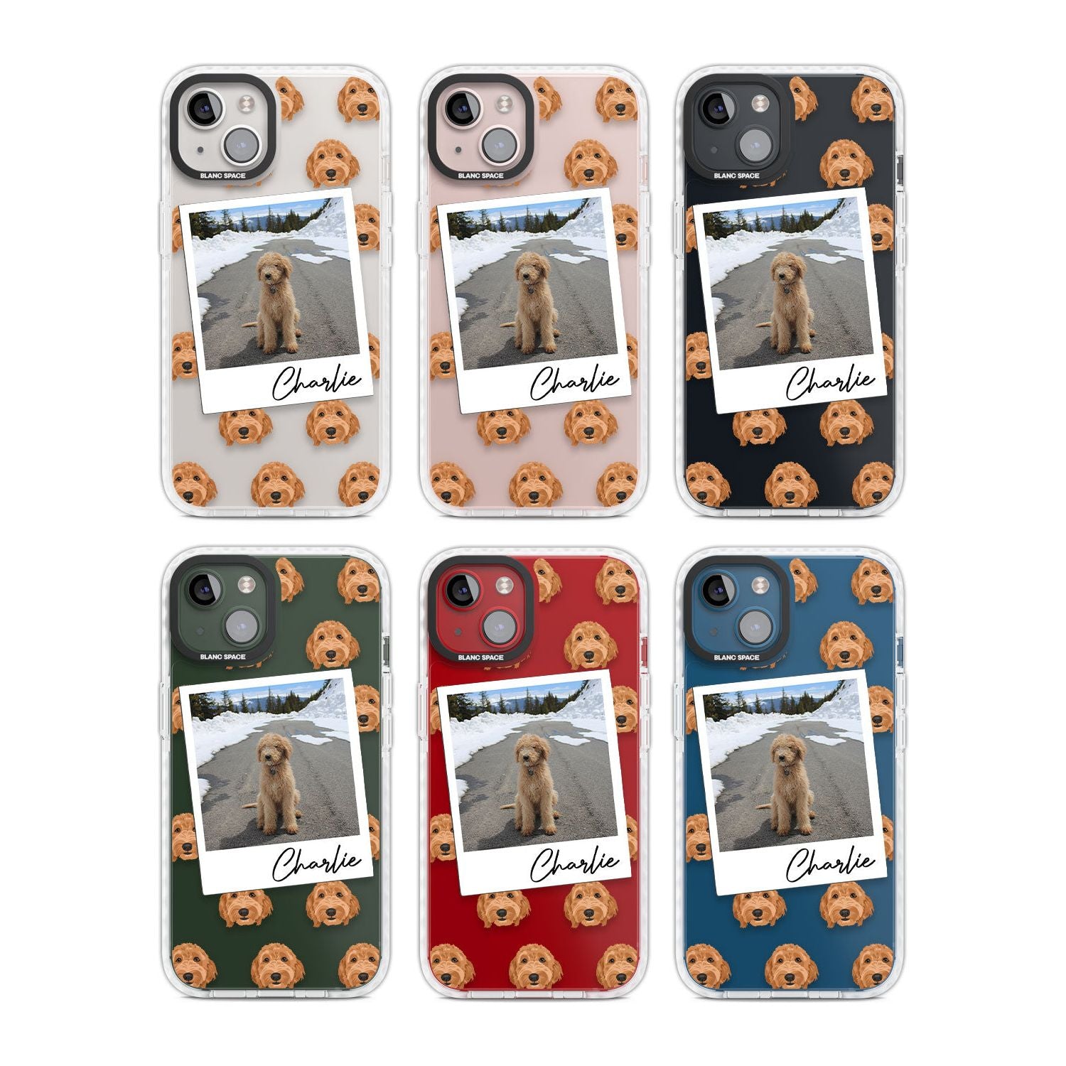 Personalised Personalised Golden Doodle - Dog PhotoPhone Case for iPhone 14