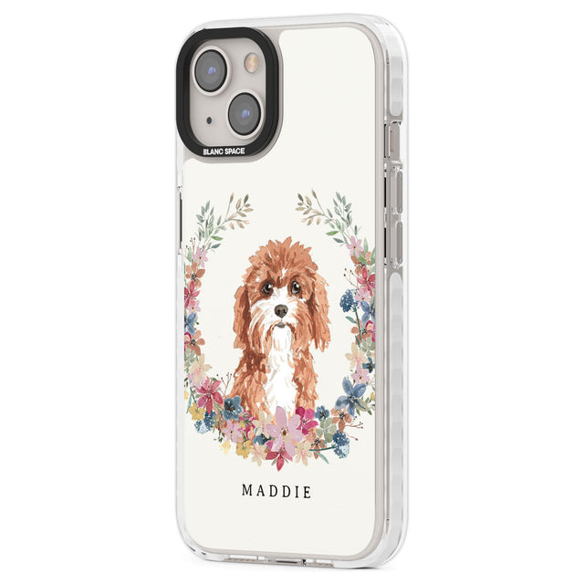 Personalised Cavapoo - Watercolour Dog Portrait Custom Phone Case iPhone 15 Pro Max / Black Impact Case,iPhone 15 Plus / Black Impact Case,iPhone 15 Pro / Black Impact Case,iPhone 15 / Black Impact Case,iPhone 15 Pro Max / Impact Case,iPhone 15 Plus / Impact Case,iPhone 15 Pro / Impact Case,iPhone 15 / Impact Case,iPhone 15 Pro Max / Magsafe Black Impact Case,iPhone 15 Plus / Magsafe Black Impact Case,iPhone 15 Pro / Magsafe Black Impact Case,iPhone 15 / Magsafe Black Impact Case,iPhone 14 Pro Max / Black I