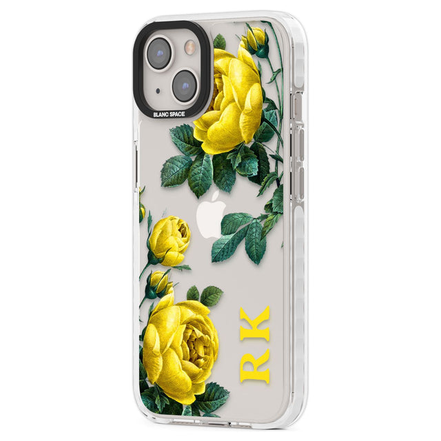 Personalised Clear Vintage Floral Yellow Roses Custom Phone Case iPhone 15 Pro Max / Black Impact Case,iPhone 15 Plus / Black Impact Case,iPhone 15 Pro / Black Impact Case,iPhone 15 / Black Impact Case,iPhone 15 Pro Max / Impact Case,iPhone 15 Plus / Impact Case,iPhone 15 Pro / Impact Case,iPhone 15 / Impact Case,iPhone 15 Pro Max / Magsafe Black Impact Case,iPhone 15 Plus / Magsafe Black Impact Case,iPhone 15 Pro / Magsafe Black Impact Case,iPhone 15 / Magsafe Black Impact Case,iPhone 14 Pro Max / Black Im