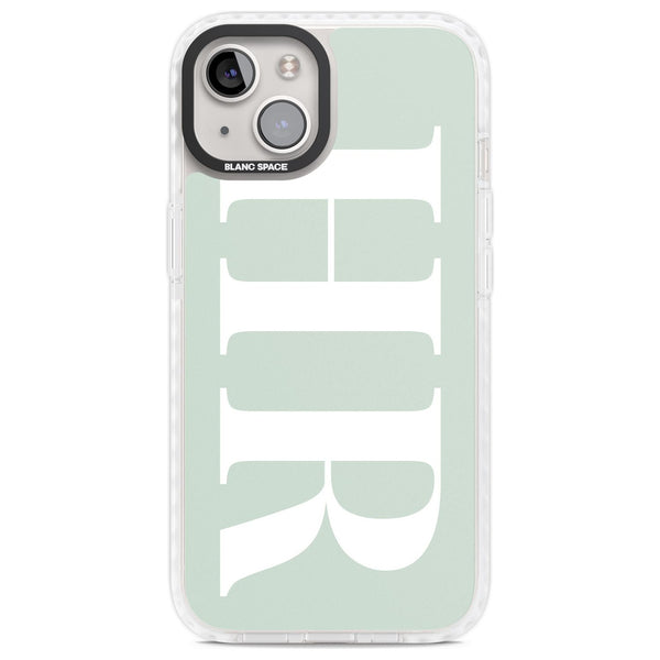 Personalised White & Seafoam Letters