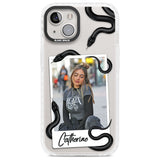 Personalised Snake Instant PhotoPhone Case for iPhone 14