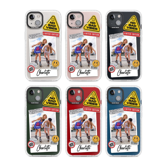 Personalised Snake Instant PhotoPhone Case for iPhone 14