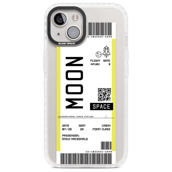 Personalised Moon Travel Ticket