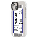 Personalised Mercury Space Travel Ticket Custom Phone Case iPhone 15 Pro Max / Black Impact Case,iPhone 15 Plus / Black Impact Case,iPhone 15 Pro / Black Impact Case,iPhone 15 / Black Impact Case,iPhone 15 Pro Max / Impact Case,iPhone 15 Plus / Impact Case,iPhone 15 Pro / Impact Case,iPhone 15 / Impact Case,iPhone 15 Pro Max / Magsafe Black Impact Case,iPhone 15 Plus / Magsafe Black Impact Case,iPhone 15 Pro / Magsafe Black Impact Case,iPhone 15 / Magsafe Black Impact Case,iPhone 14 Pro Max / Black Impact C