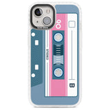 Personalised Retro Mixtape Custom Phone Case iPhone 13 / Impact Case,iPhone 14 / Impact Case,iPhone 15 Plus / Impact Case,iPhone 15 / Impact Case Blanc Space