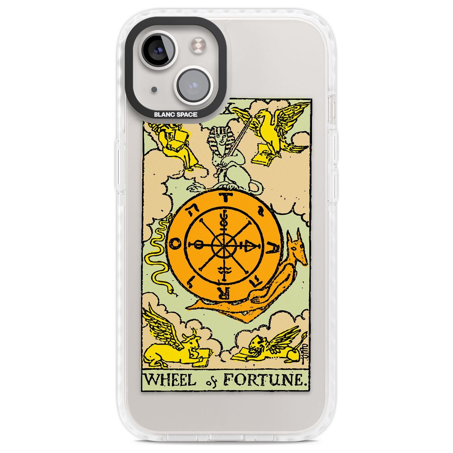 Personalised Wheel of Fortune Tarot Card - Colour