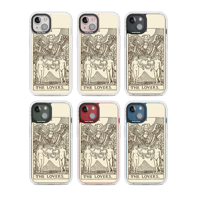 Personalised The Lovers Tarot Card - Solid Cream Custom Phone Case iPhone 15 Pro Max / Black Impact Case,iPhone 15 Plus / Black Impact Case,iPhone 15 Pro / Black Impact Case,iPhone 15 / Black Impact Case,iPhone 15 Pro Max / Impact Case,iPhone 15 Plus / Impact Case,iPhone 15 Pro / Impact Case,iPhone 15 / Impact Case,iPhone 15 Pro Max / Magsafe Black Impact Case,iPhone 15 Plus / Magsafe Black Impact Case,iPhone 15 Pro / Magsafe Black Impact Case,iPhone 15 / Magsafe Black Impact Case,iPhone 14 Pro Max / Black 