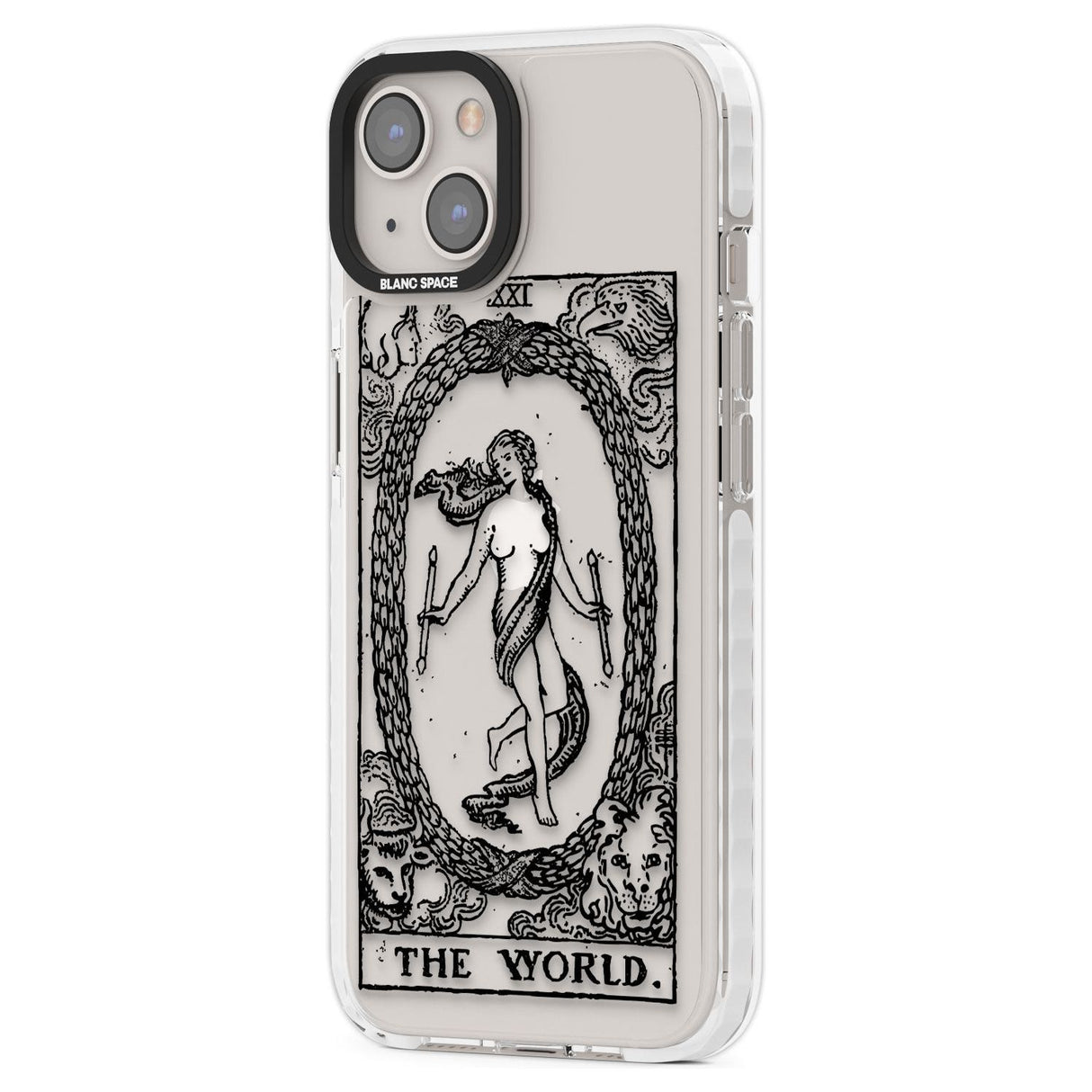 Personalised The World Tarot Card - Transparent Custom Phone Case iPhone 15 Pro Max / Black Impact Case,iPhone 15 Plus / Black Impact Case,iPhone 15 Pro / Black Impact Case,iPhone 15 / Black Impact Case,iPhone 15 Pro Max / Impact Case,iPhone 15 Plus / Impact Case,iPhone 15 Pro / Impact Case,iPhone 15 / Impact Case,iPhone 15 Pro Max / Magsafe Black Impact Case,iPhone 15 Plus / Magsafe Black Impact Case,iPhone 15 Pro / Magsafe Black Impact Case,iPhone 15 / Magsafe Black Impact Case,iPhone 14 Pro Max / Black I