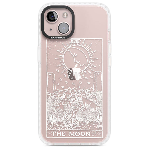 Personalised The Moon Tarot Card (White)