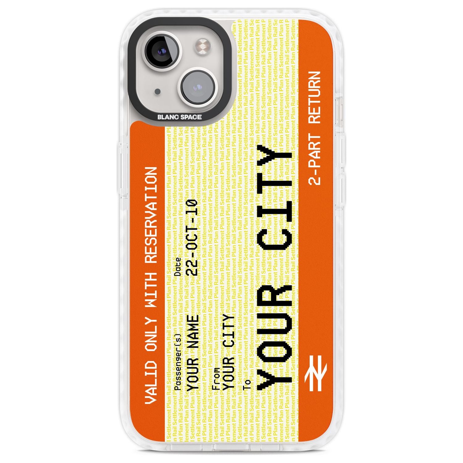 Personalised Create Your Own Train Ticket