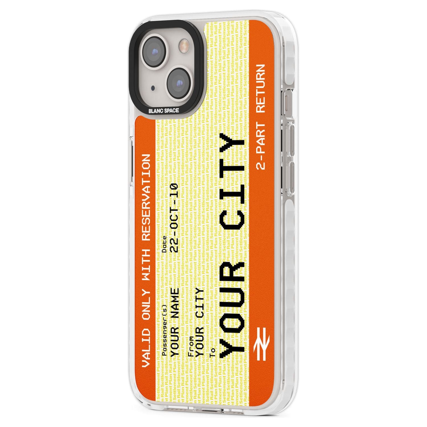 Personalised Create Your Own Train Ticket