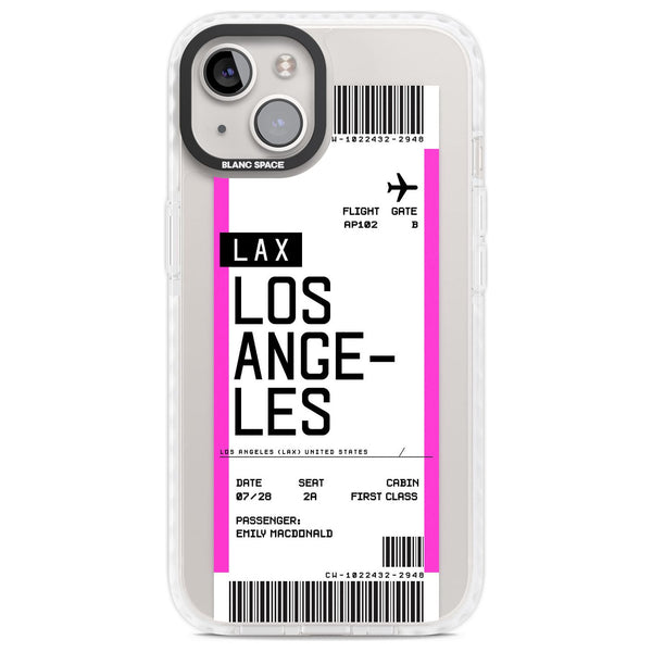 Personalised Los Angeles Boarding Pass