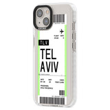 Personalised Tel Aviv Boarding Pass Custom Phone Case iPhone 15 Pro Max / Black Impact Case,iPhone 15 Plus / Black Impact Case,iPhone 15 Pro / Black Impact Case,iPhone 15 / Black Impact Case,iPhone 15 Pro Max / Impact Case,iPhone 15 Plus / Impact Case,iPhone 15 Pro / Impact Case,iPhone 15 / Impact Case,iPhone 15 Pro Max / Magsafe Black Impact Case,iPhone 15 Plus / Magsafe Black Impact Case,iPhone 15 Pro / Magsafe Black Impact Case,iPhone 15 / Magsafe Black Impact Case,iPhone 14 Pro Max / Black Impact Case,i