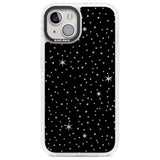 Celestial  Cut-Out Stars Phone Case iPhone 13 / Impact Case,iPhone 14 / Impact Case,iPhone 15 / Impact Case,iPhone 15 Plus / Impact Case Blanc Space