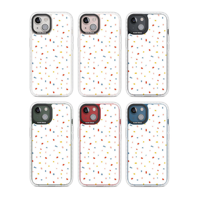 Confetti Print on Solid White Phone Case iPhone 15 Pro Max / Black Impact Case,iPhone 15 Plus / Black Impact Case,iPhone 15 Pro / Black Impact Case,iPhone 15 / Black Impact Case,iPhone 15 Pro Max / Impact Case,iPhone 15 Plus / Impact Case,iPhone 15 Pro / Impact Case,iPhone 15 / Impact Case,iPhone 15 Pro Max / Magsafe Black Impact Case,iPhone 15 Plus / Magsafe Black Impact Case,iPhone 15 Pro / Magsafe Black Impact Case,iPhone 15 / Magsafe Black Impact Case,iPhone 14 Pro Max / Black Impact Case,iPhone 14 Plus