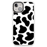 Cow Print Phone Case iPhone 13 / Impact Case,iPhone 14 / Impact Case,iPhone 15 Plus / Impact Case,iPhone 15 / Impact Case Blanc Space