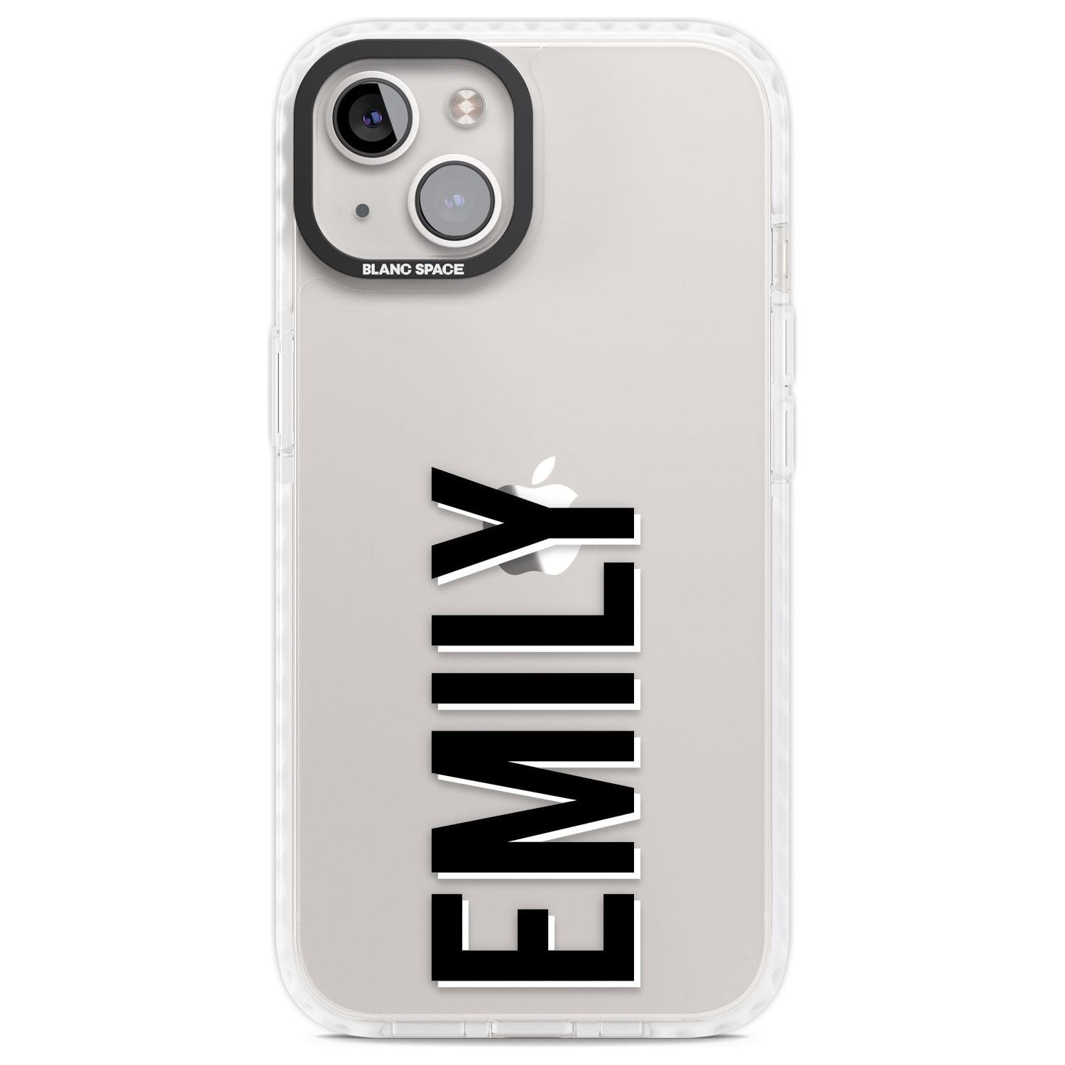 Personalised Clear Text  3A Custom Phone Case iPhone 13 / Impact Case,iPhone 14 / Impact Case,iPhone 15 Plus / Impact Case,iPhone 15 / Impact Case Blanc Space