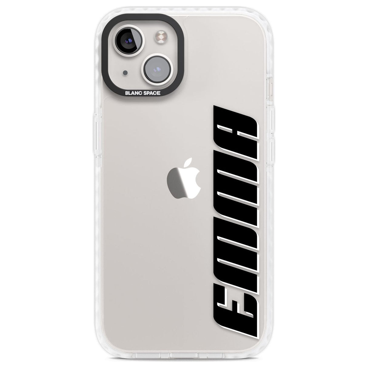 Personalised Clear Text  4A Custom Phone Case iPhone 13 / Impact Case,iPhone 14 / Impact Case,iPhone 15 Plus / Impact Case,iPhone 15 / Impact Case Blanc Space