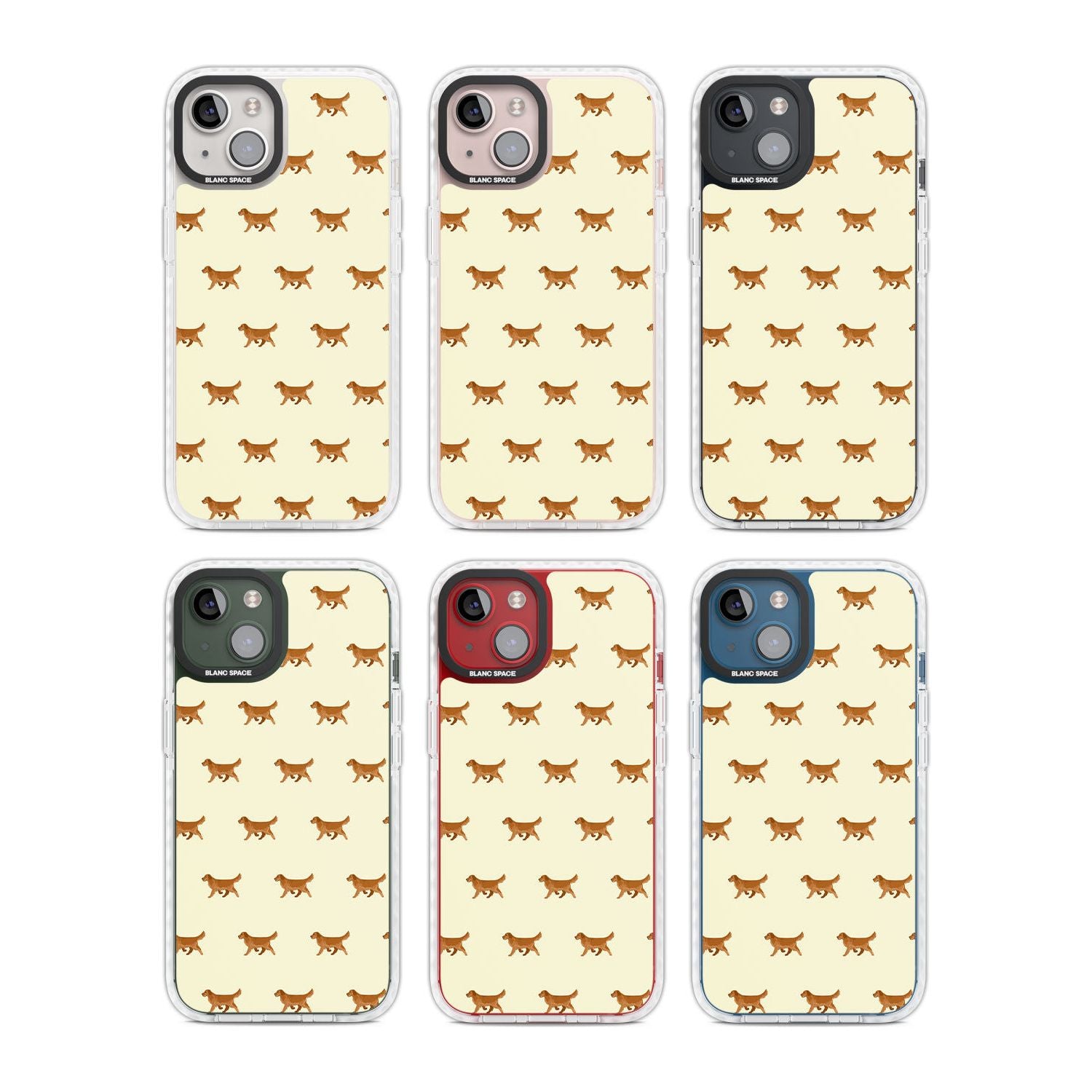 Golden Retriever Dog Pattern