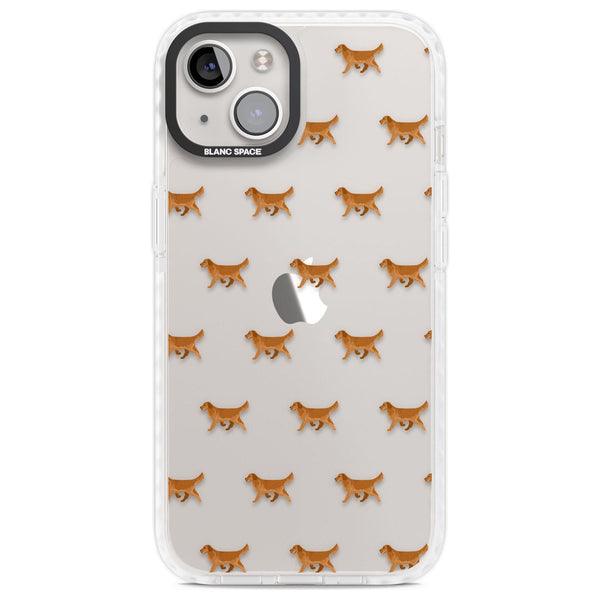 Golden Retriever Dog Pattern Clear